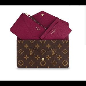 authentic Louis Vuitton Jeanne wallet